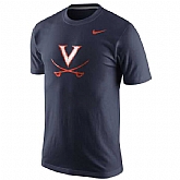 Virginia Cavaliers Nike Logo WEM T-Shirt - Navy Blue,baseball caps,new era cap wholesale,wholesale hats